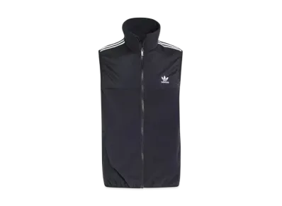 adidas Adicolor Three Stripes Micro Fleece Vest "Black"