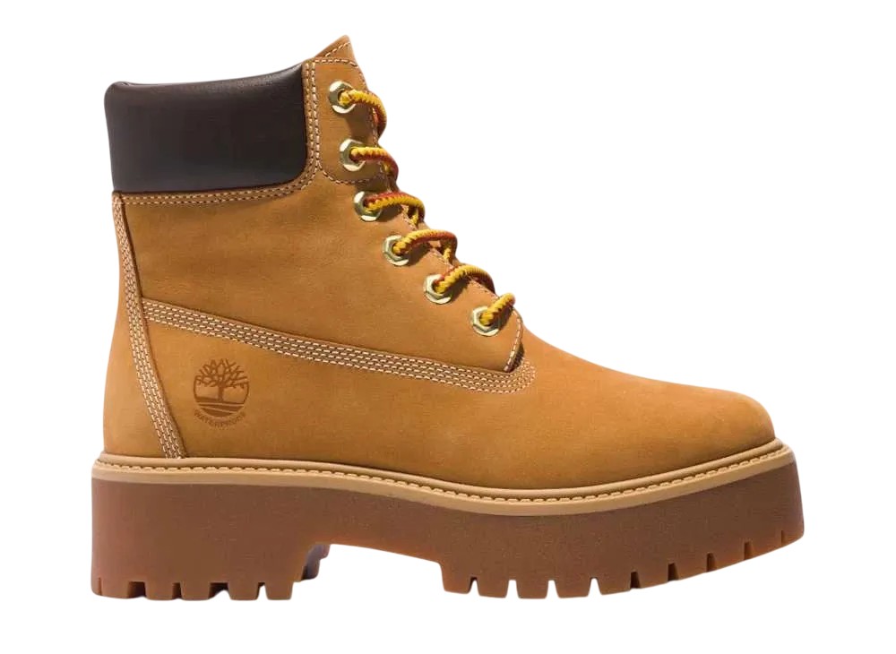 ティンバーランド ウィメンズ ストーン ストリート 6インチ ウォータープルーフ ブーツ "ウィート"