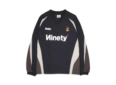 9090 Tech Nylon Pullover "Black"