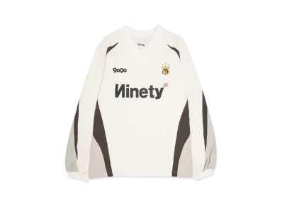 9090 Tech Nylon Pullover "Ivory"