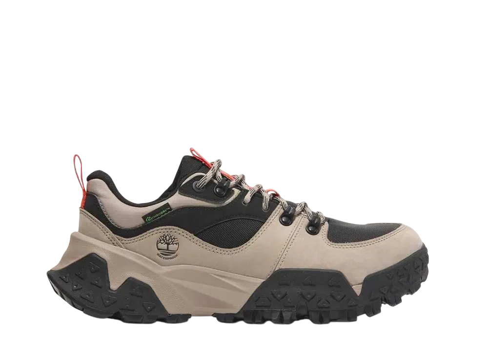 ティンバーランド モーション スクランブル ロー レースアップ ウォータープルーフ ハイキング ブーツ "トープ"