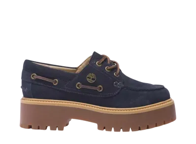 Timberland Women's Stone Street Boat Shoes "Dark Blue"