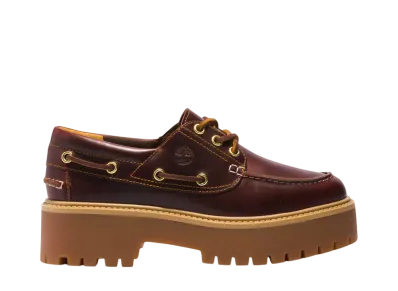 Timberland Women's Stone Street Boat Shoes "Burnt Oak"