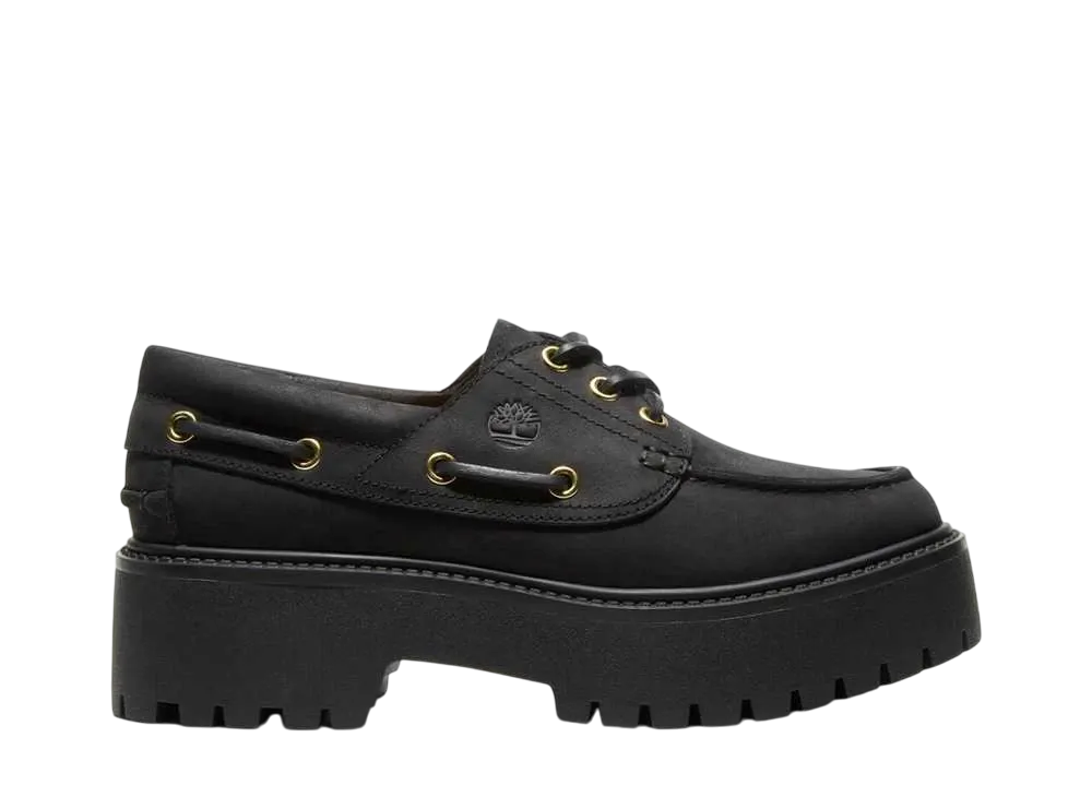 Timberland Women's Stone Street Boat "Black"