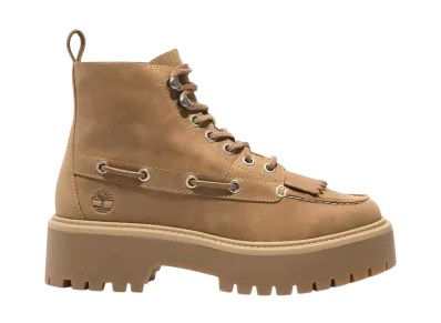 Timberland Women's Stone Street Mid 7 Eye Platform Boot "Wheat"