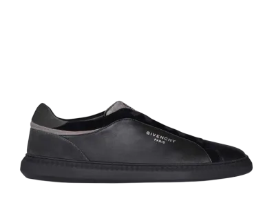 GIVENCHY G Set Sneakers In Leather and Suede "Black/Gray"