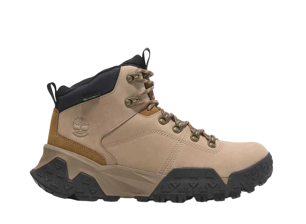 Timberland Motion Scramble Mid Lace Up Waterproof Hiking Boots "Medium Beige"
