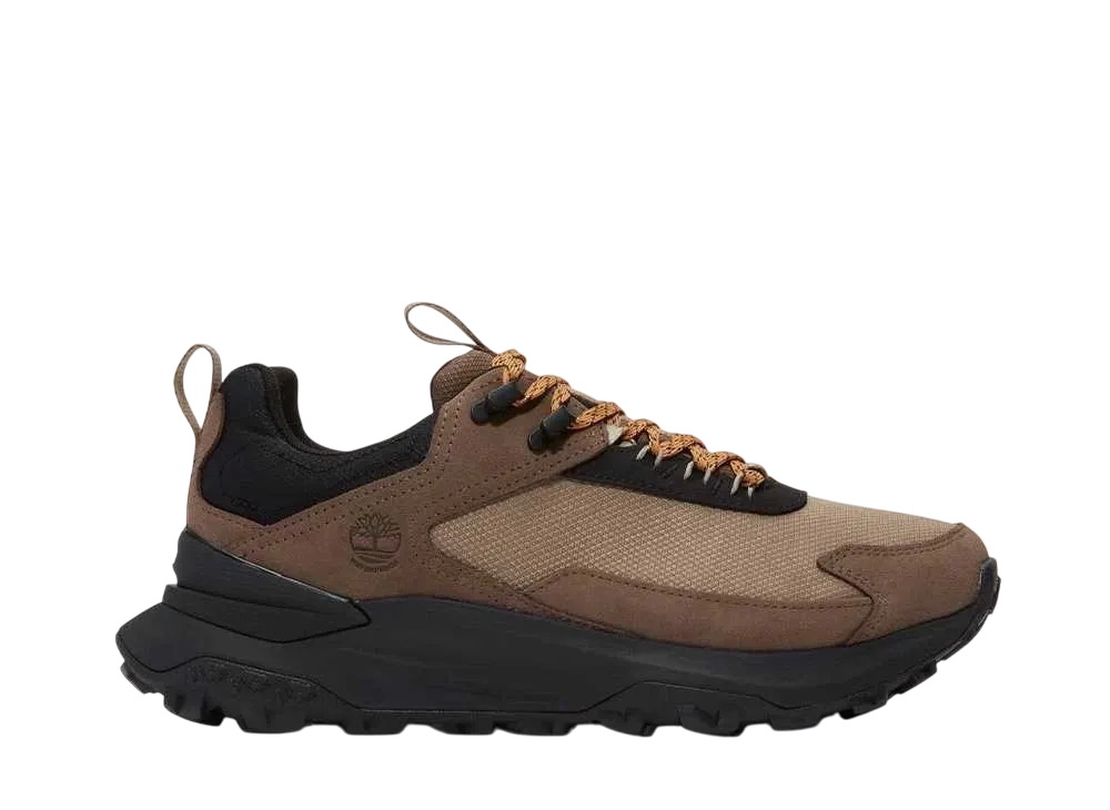 ティンバーランド モーション アクセス ロー レースアップ ウォータープルーフ スニーカー "ミディアムベージュ/ミディアムブラウン"