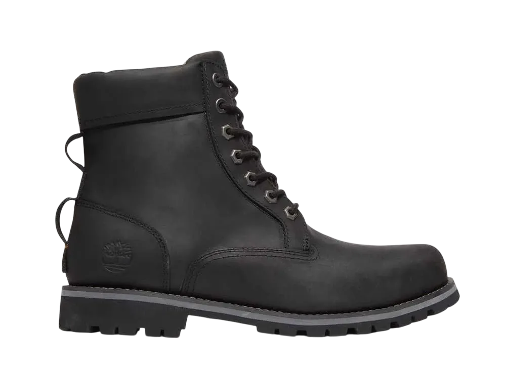 Timberland Rugged Mid Lace Up Waterproof Boot "Black"