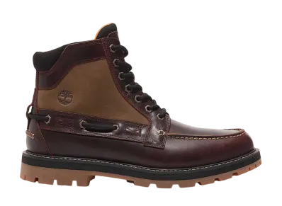 Timberland Britton Road 7 Eye Moc Toe Boot "Root Beer Full/Grain"