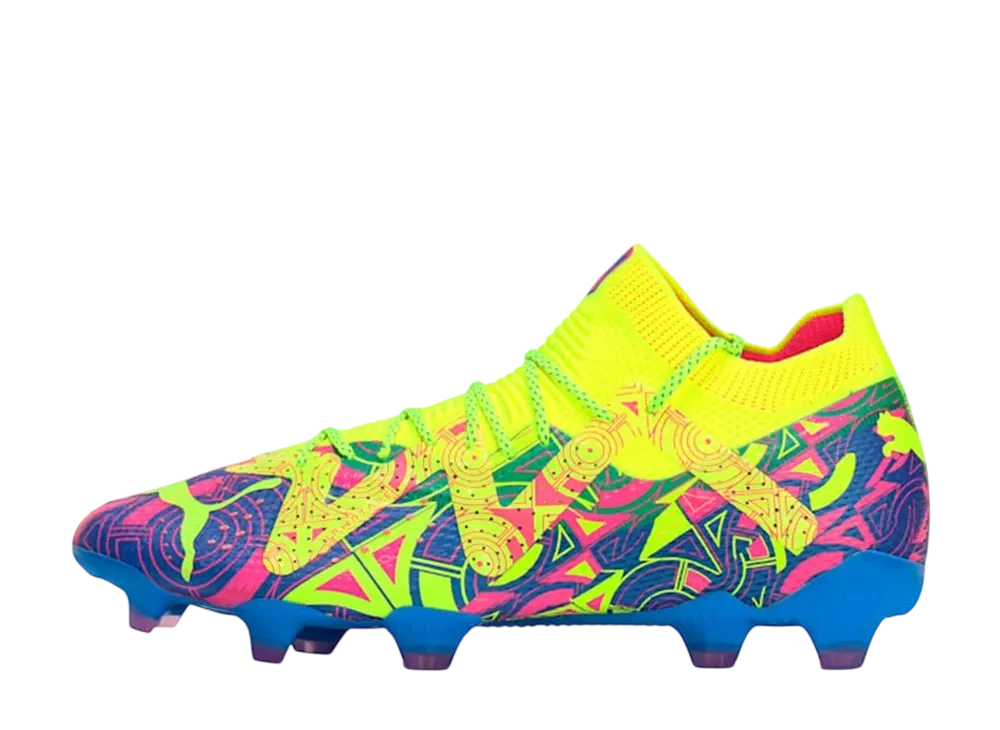プーマ フューチャー アルティメット エナジー FG/AG "ウルトラブルー/イエローアラート/ルミナスピンク"