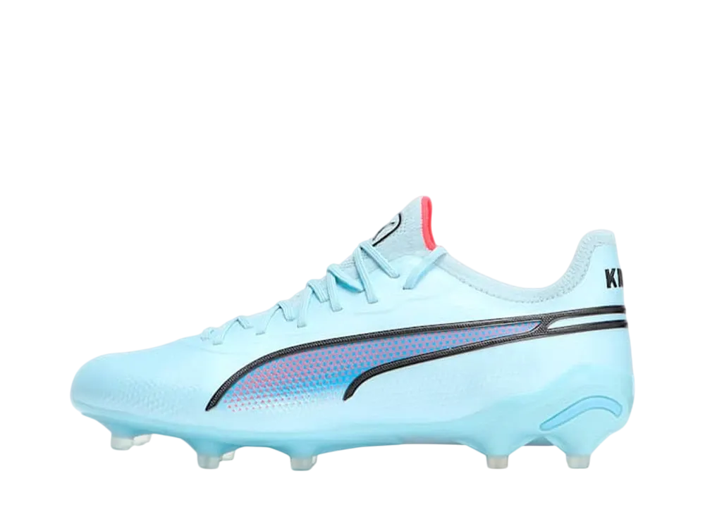 プーマ ウィメンズ キング アルティメット FG/AG "シルバースカイ/プーマブラック/ファイヤーオーキッド"