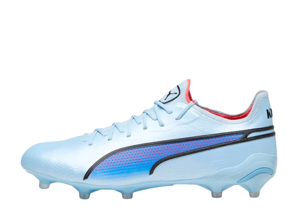 Puma King Ultimate FG/AG "Silver Sky/Puma Black/Fire Orchid"