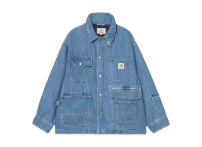 Carhartt WIP x INVINCIBLE with Shinsuke Nakada Denim Chore Coat Max "Blue Stone Washed"