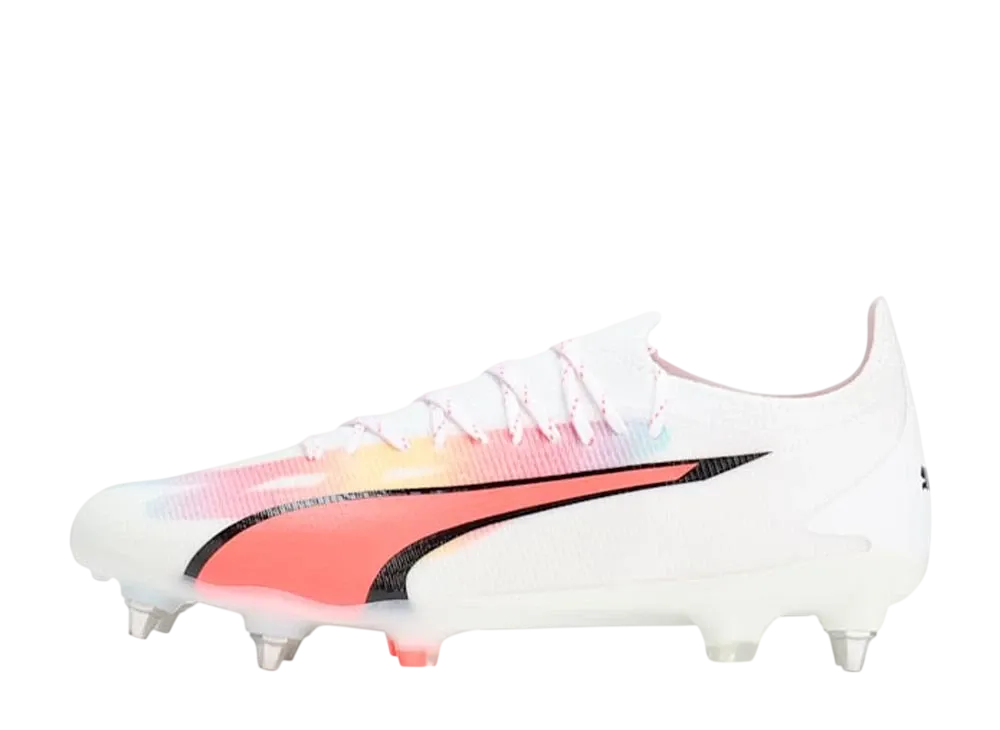 プーマ ウルトラ アルティメット MXSG "プーマホワイト/プーマブラック/ファイヤーオーキッド"