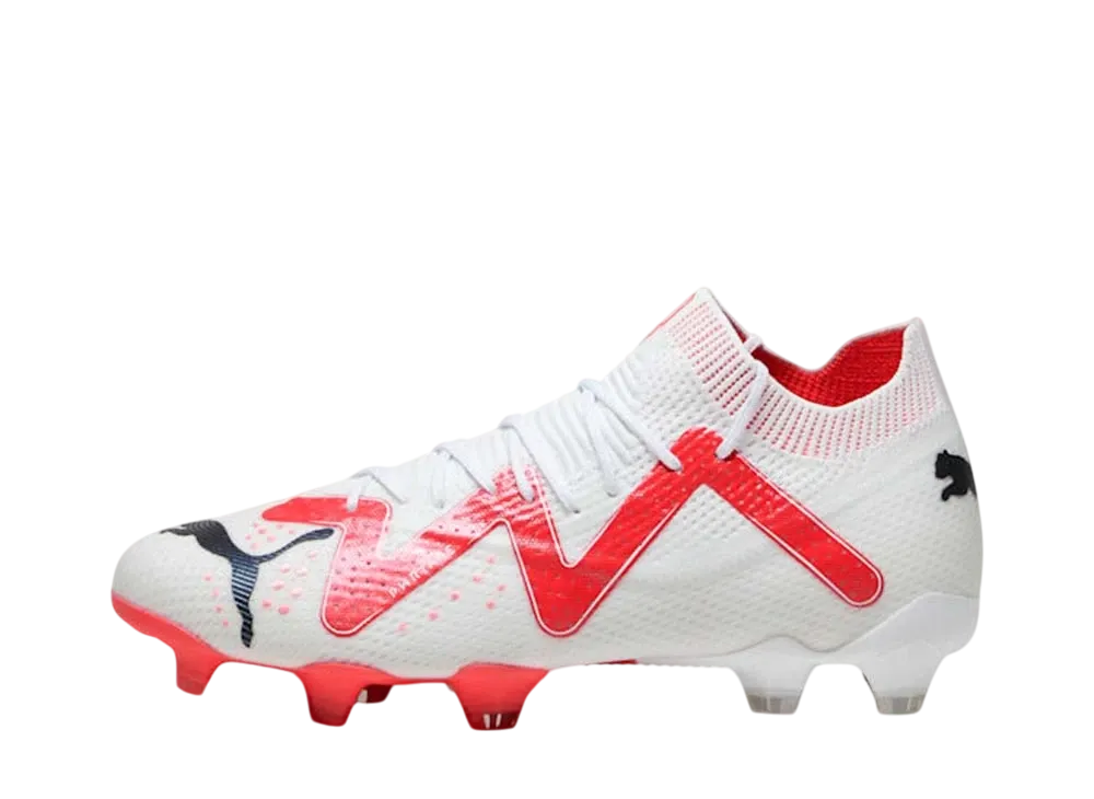 Puma Women's Future Ultimate FG/AG "Puma White/Puma Black/Fire Orchid"