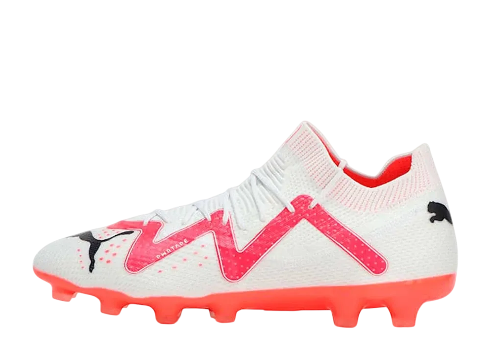 プーマ フューチャー アルティメット HG/AG "プーマホワイト/プーマブラック/ファイヤーオーキッド"