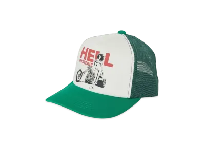 HYSTERIC GLAMOUR Hell Hysteric Mesh Cap "Green"