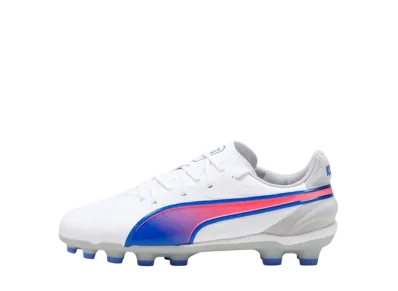 Puma GS King Match HG+ Mid "Puma White/Bluemazing/Flat Light Gray"