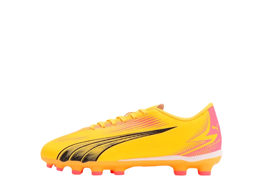 プーマ GS ウルトラ プレイ HG+ ミッド "サンストリーム/プーマブラック/サンセットグロー"