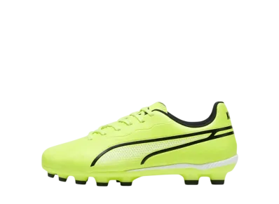 Puma GS King Match HG+ Mid "Electric Lime/Puma Black/Poison Pink"
