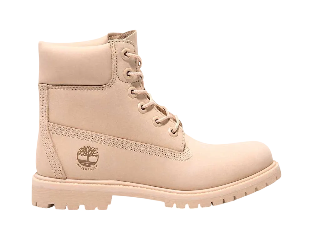 Timberland Women's Premium 6 Inch Waterproof Boot "Light Beige"