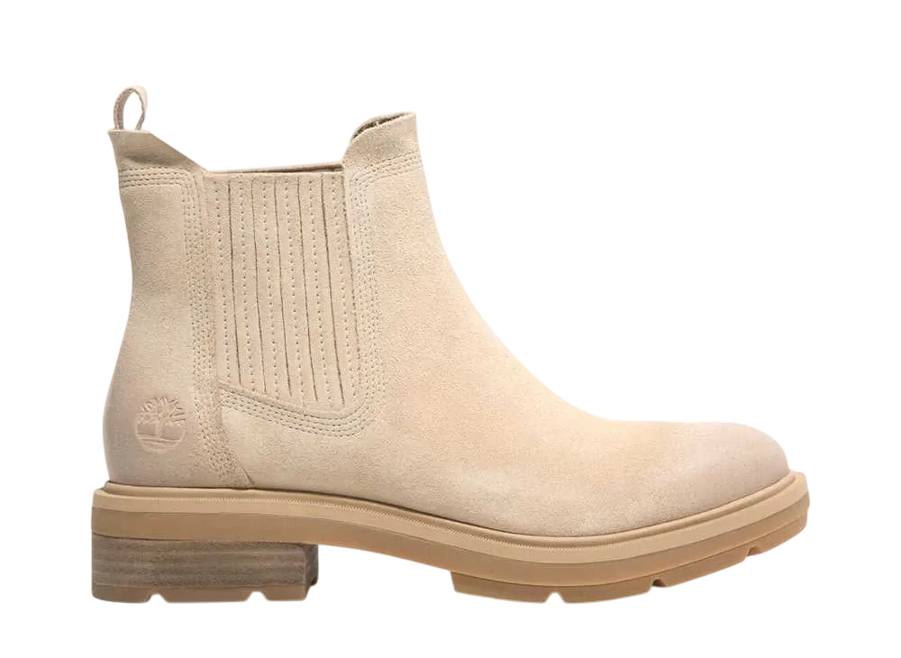 ティンバーランド ウィメンズ ブリムフィールド ミッド チェルシー ブーツ "ライトベージュ"