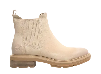 Timberland Women's Brimfield Mid Chelsea Boot "Light Beige"