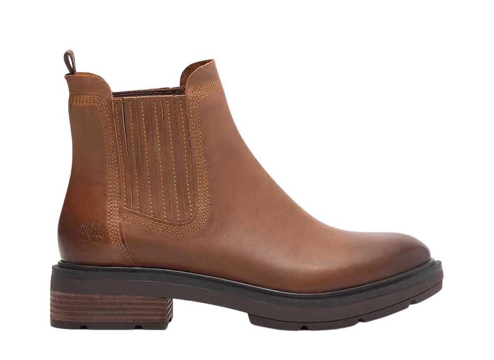 ティンバーランド ウィメンズ ブリムフィールド ミッド チェルシー ブーツ "ブラウン"