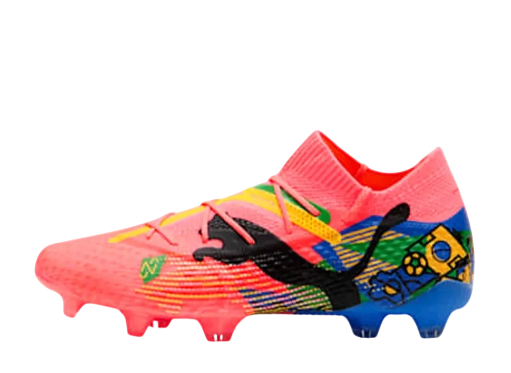 ネイマール ジュニア × プーマ  フューチャー 7 アルティメット FG/AG "サンセットグロー/プーマブラック/サンストリーム/プーマグリーン/ブルーメイジング"