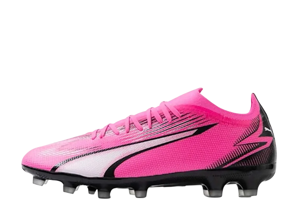 プーマ ウルトラ マッチ HG/AG "ポイズンピンク/プーマホワイト/プーマブラック"