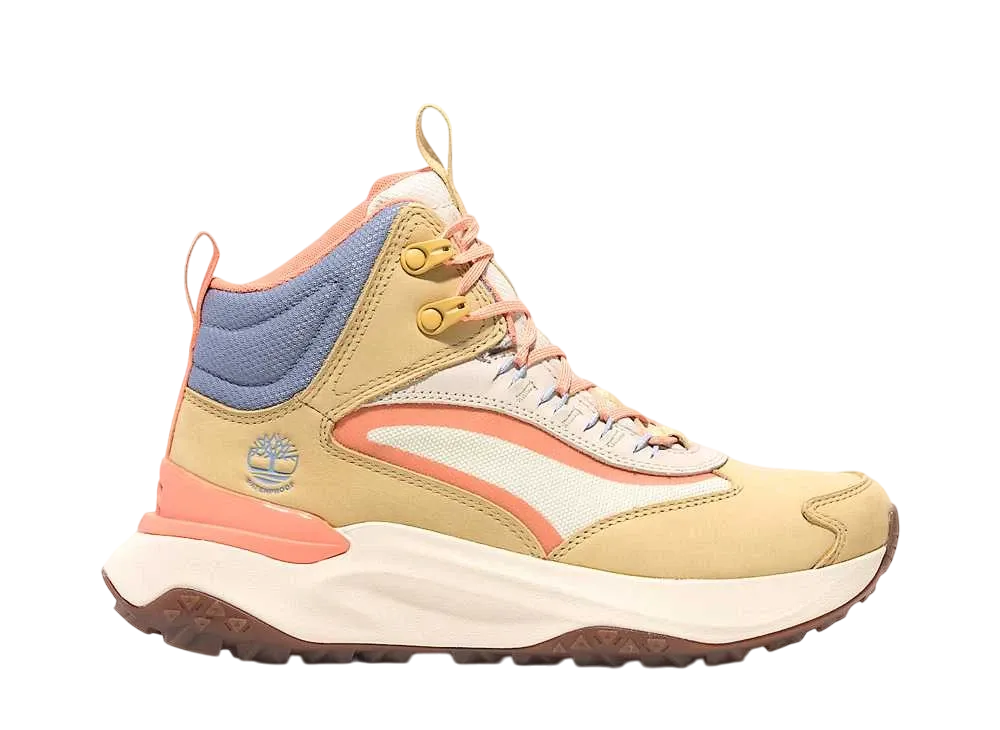 Timberland Women's Motion Access Mid Lace Up Waterproof Hiking Boot "Medium Yellow"