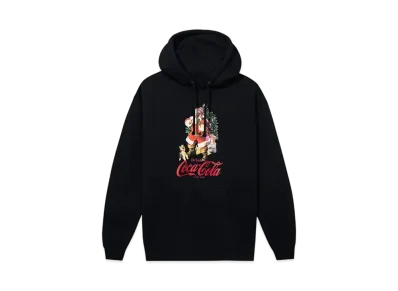 ANTI SOCIAL SOCIAL CLUB x Coca-Cola Santa Social Hoodie "Black"