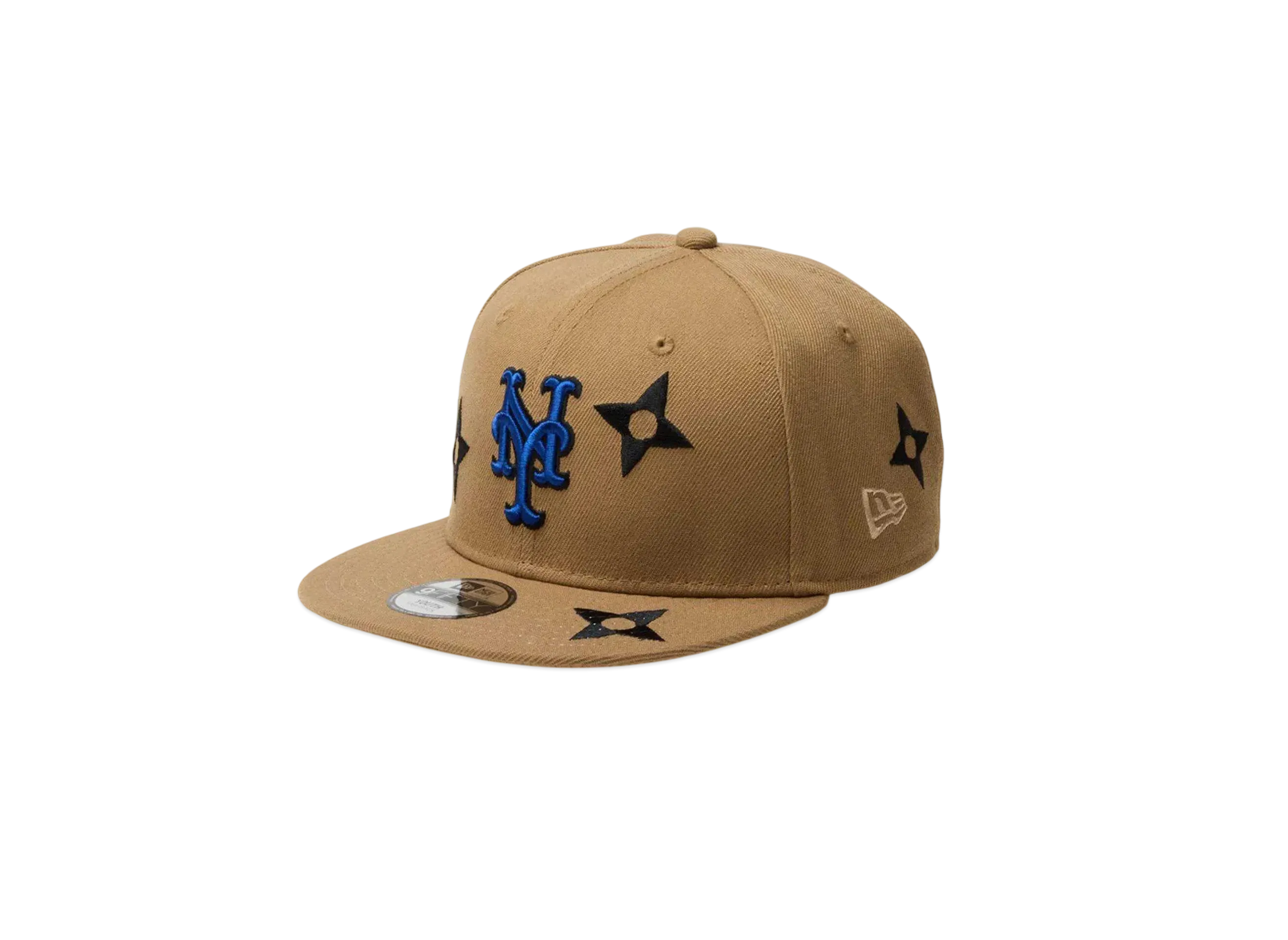 NEW ERA Youth 9Fifty MLB Flower Embroidery New York Mets "Khaki"