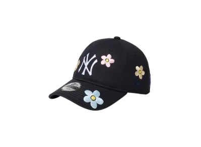 NEW ERA Youth 9Twenty MLB Flower Embroidery New York Yankees "Navy"
