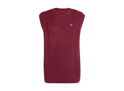 adidas Originals 70s Knit Vest "Shadow Red"