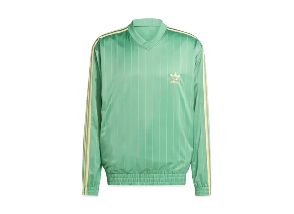 adidas Pinstripe Windbreaker "Preloved Green"