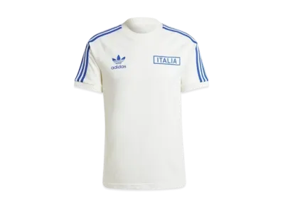 adidas Italy Adicolor Classics Three Stripes Short Sleeve T-Shirt "Off White"