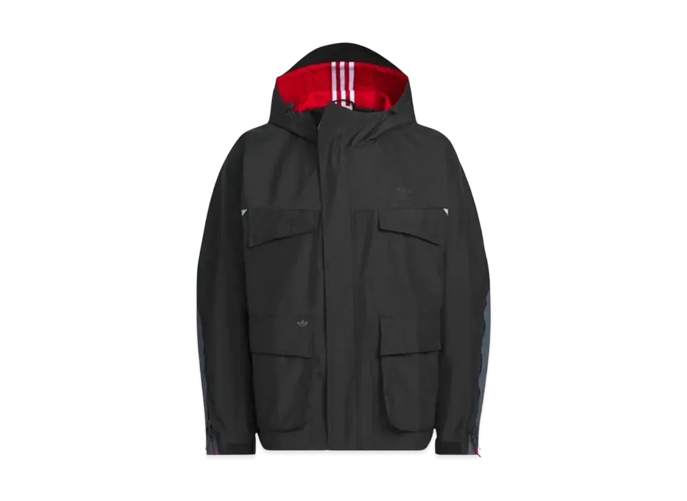 adidas Ordinary People Utility Hooded Jacket "Black"