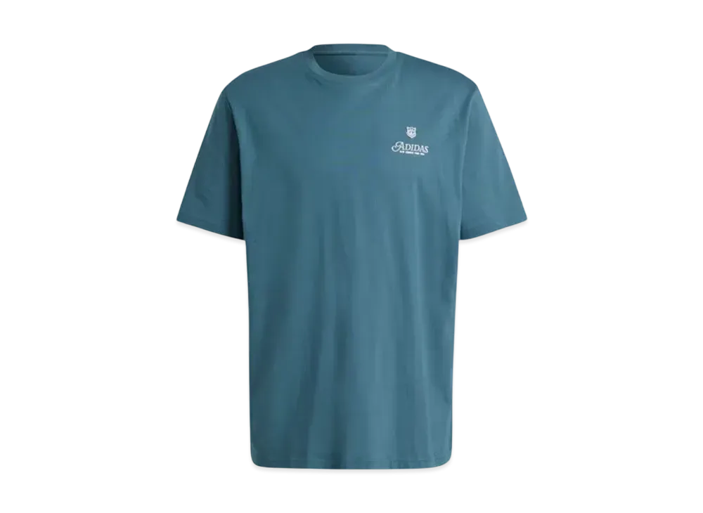 adidas Graphic Fire Trefoil T-Shirt "Blue"