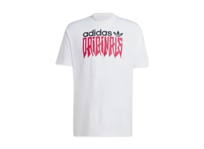 adidas Graphic Loose Short Sleeve T-shirt "White"