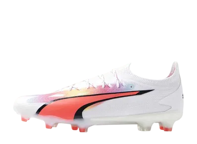 Puma Ultra Ultimate FG/AG "Puma White/Puma Black/Fire Orchid"