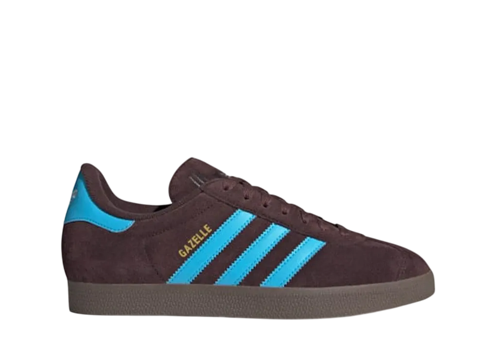 adidas Gazelle "Shadow Brown/Sky Rush/Cloud White"
