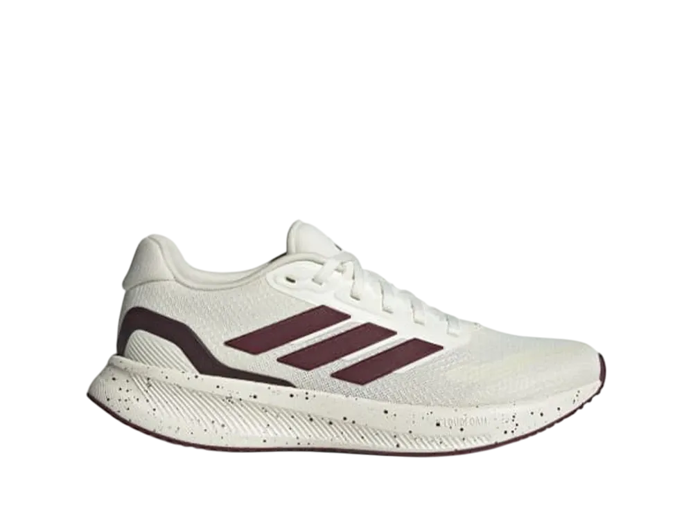 アディダス ウィメンズ ランファルコン5 ランニング "オフホワイト/マルーン/コアブラック"