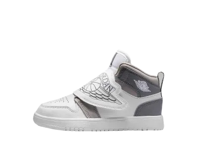 ナイキ PS スカイ ジョーダン1 "ミディアムグレー/クールグレー/ホワイト" (キッズ)