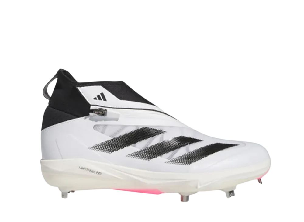 adidas Adizero Impact+ Baseball Cleats "Cloud White/Core Black/Team Light Grey"