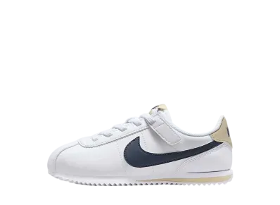 Nike PS Cortez EasyOn "White/Desert Khaki/Thunder Blue"