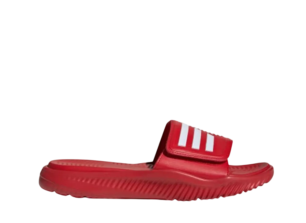 アディダス アルファレスポンス2.0 スライド "ベタースカーレット/クラウドホワイト"