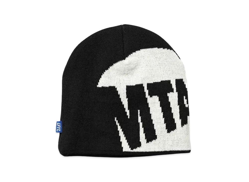 MTA x LFYT LOGO SINGLE BEANIE "BLACK"