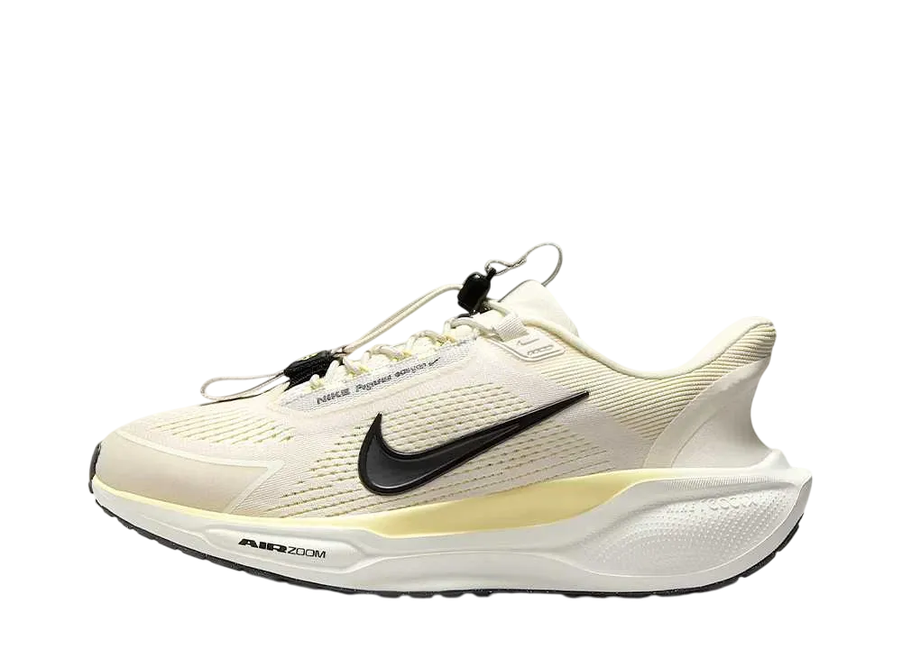 ナイキ ウィメンズ ペガサス イージーオン "ペールアイボリー/ソフトイエロー/ライトボーン/ブラック"